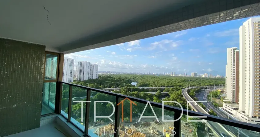 Vendo apartamento andar alto em boa viagem | 3 quartos | 1 suíte | moura dubeux | verdano (est)