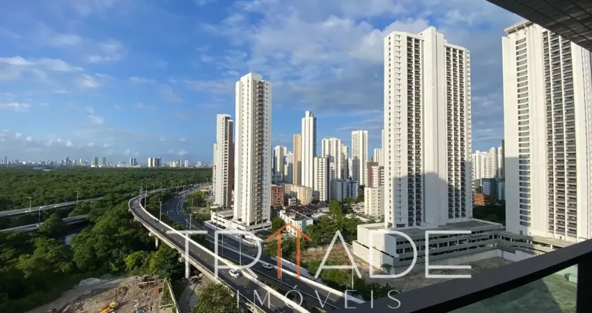 Vendo apartamento andar alto em boa viagem | 3 quartos | 1 suíte | moura dubeux | verdano (est)