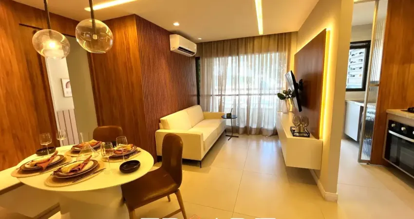 Apartamento 3 quartos (1 suíte) na estrada de belém em campo grande | 73m² | varanda gourmet | condominio clube (est)