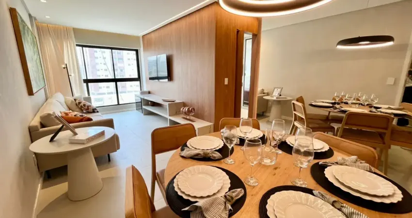 Edf. times square | apartamento em boa viagem, em frente a pracinha 1 quartos (1 suíte) | lavabo | na quadra do mar