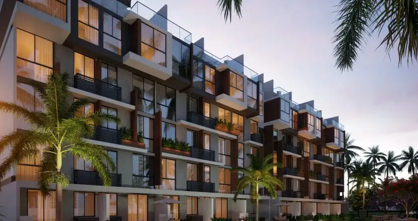 Viva ou invista 2 quartos na praia dos carneiros com piscina, concierge e jardim privativo