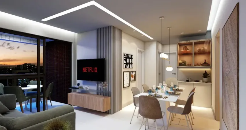 Em-paço dos pinheiros | 3 quartos 2 suítes | melhor do rosarinho | varanda gourmet