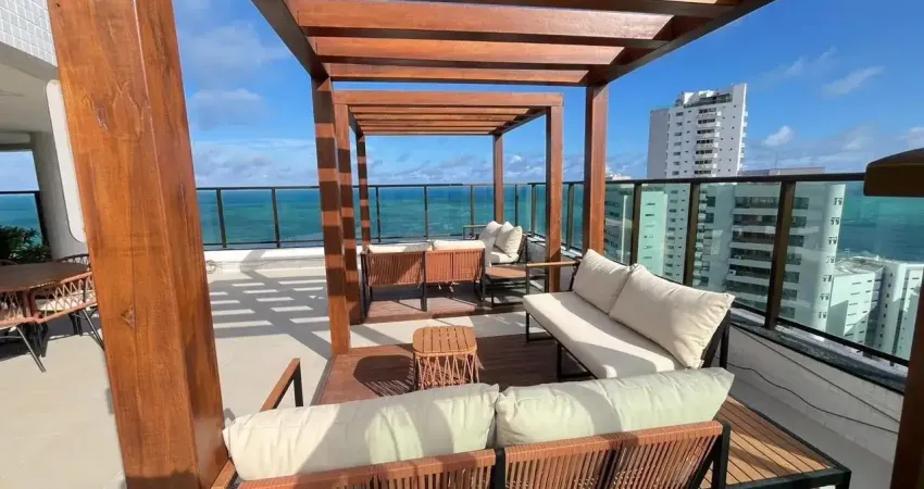 Parador de madrid | lindo apartamento de 3 quartos no pina | 83m² | 100m da praia