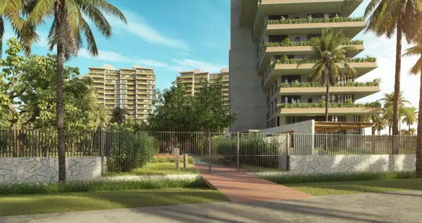 Unique paiva  2 suítes com 101m², varanda gourmet e pé na areia na reserva do paiva