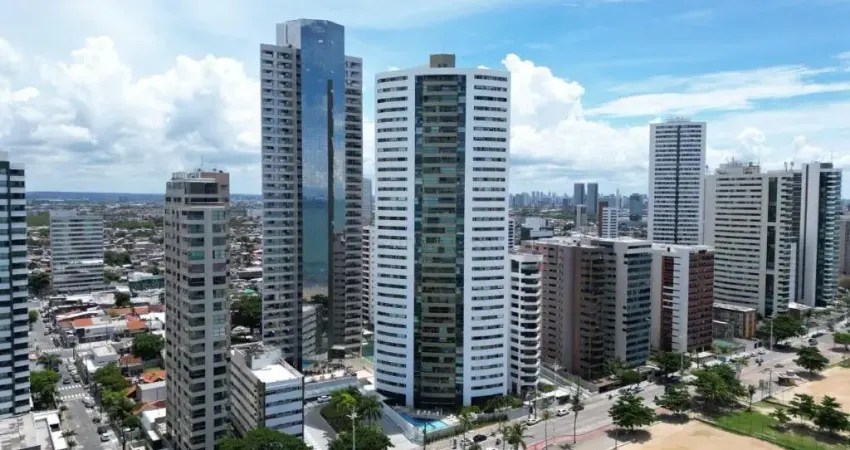 Apartamento /luxo absoluto na av. boa viagem — andar alto • 205m² • 4 suítes • 3 vagas
