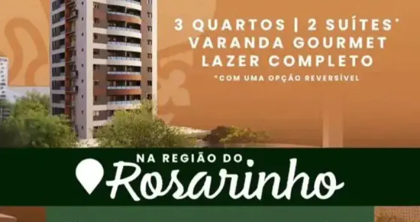 Edf.porto firenze ao lado da praça do rosarinho | 62m² 3 qts suíte | garanta já sua uniddade