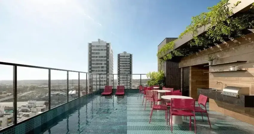 Artium hall  studios compactos com lazer sofisticado e estrutura funcional em boa viagem