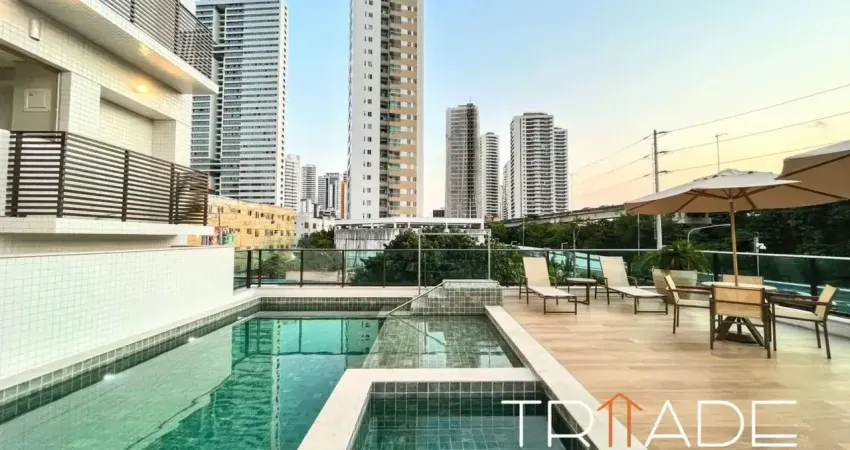 Hrs | edf. terrazza boa viagem, apartamento 03 quartos 1 suíte, em boa viagem, 92m² | lazer completo