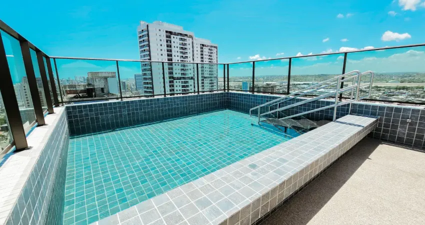 Apartamento de 1 quarto em boa viagem | rooftop exclusivo | oportunidade