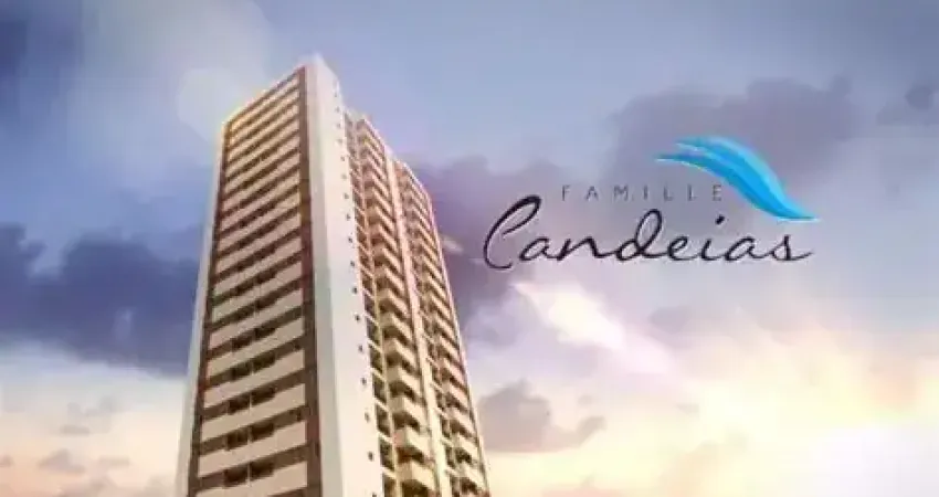 Apartamento reformado em candeias vista mar | 3 quartos 1 suíte | andar alto | 1 vagas