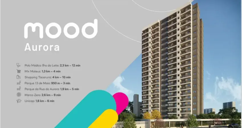 Apartamento de 2 quartos em santo amaro | cruz cabuga | ginasio pernambucano | padrão moura dubeux