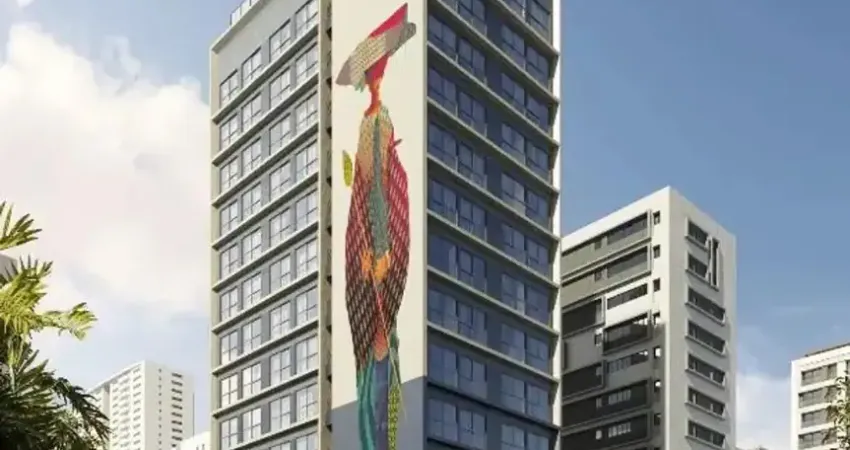 Artium hall studios compactos com lazer sofisticado e estrutura funcional em boa viagem