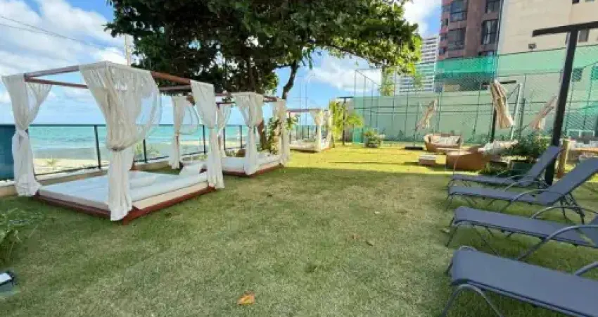 Beira mar prince beach home | frente mar em piedade | 1 quarto | lazer resort