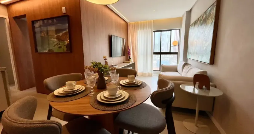 Edf. times square | apartamento em boa viagem, em frente a pracinha 2 quartos (1 suíte) | na quadra do mar