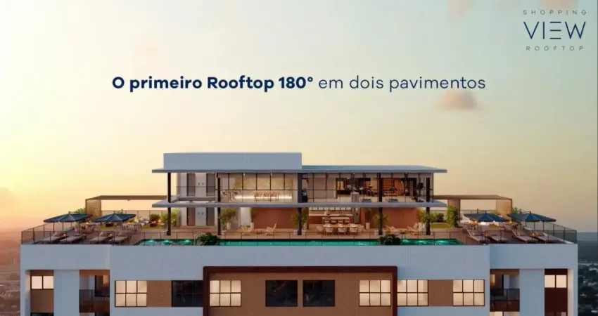 Lançamento em Boa Viagem | 2 quarto 1 suíte 51m² | Edf. Shopping View Rooftop