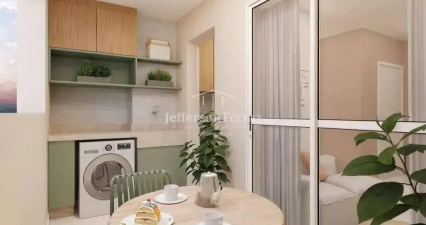 RENDA FAMILIAR A PARTIR DE R$ 3.500,00– 41m² COM VARANDA NO JARAGUÁ!