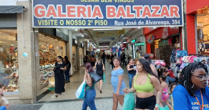 Passo loja 40m²- Galeria Baltazar - Calçadão José de Alvarenga - D. Caxias - RJ