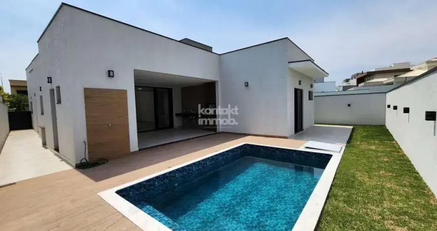 Casa de condomínio - térrea com 3 quartos à venda, alphaville nova esplanada - votorantim