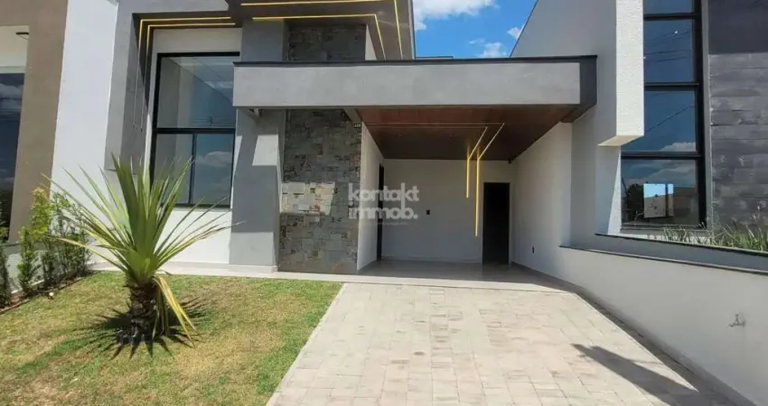 Casa de condomínio - térrea com 3 quartos à venda, jardim novo horizonte - sorocaba