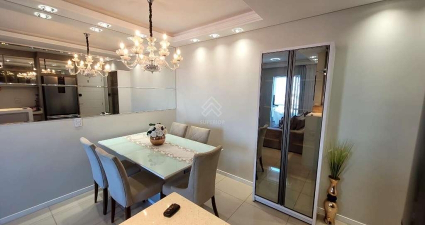 Residencial Acqua Di Fontana - Apartamento mobiliado 2 dormitórios sendo 1 suíte bairro Cordeiros, Itajaí/SC