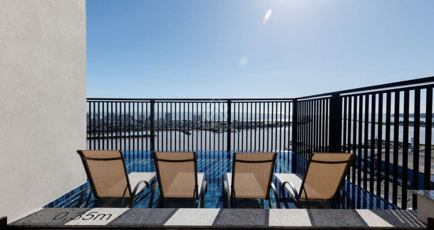 L'Acqua Residence - Edifício residencial Lacqua com apartamentos Alto Padrão com vista para a Beira Rio Itajaí