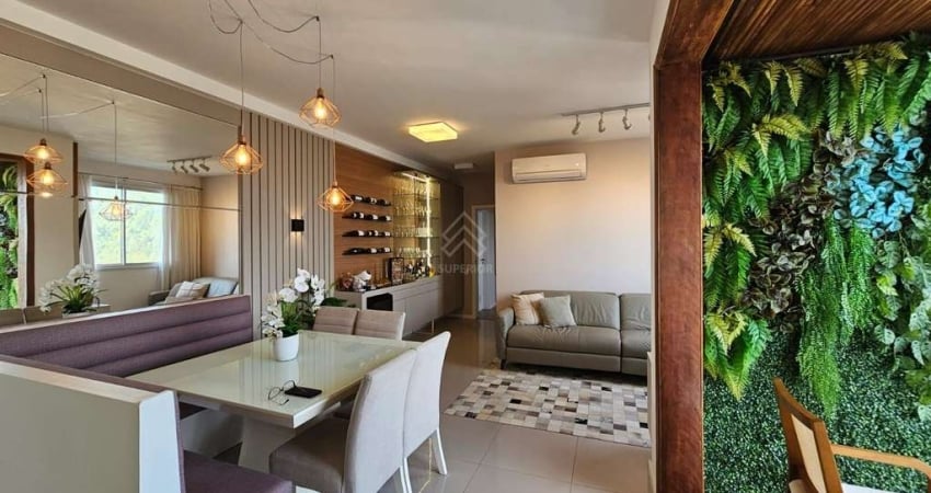Residencial Porto Mare - Apartamento finamente mobiliado 3 quartos sendo 1 suíte 88m2 privativos centro de Itajaí/SC