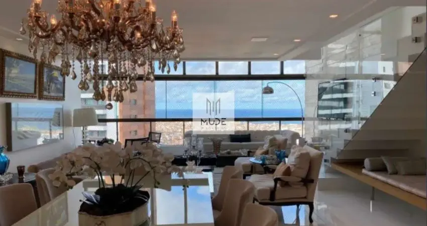 Top hill - apartamento duplex super alto padrão com 292m² e 5 suítes | à venda no horto florestal