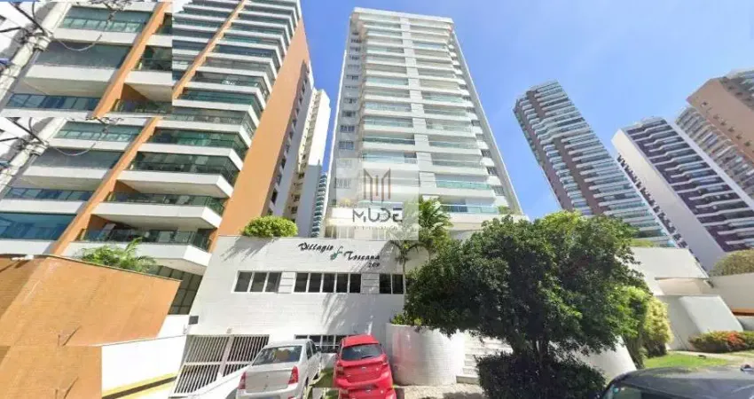 Edf villagio toscana- apartamento de luxo com 3 suítes no caminho das árvores, salvador-ba - 150m² e 3 vagas!