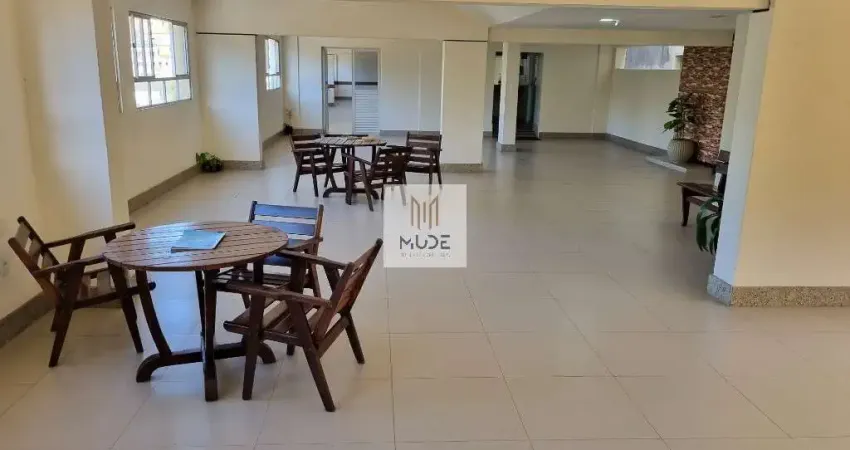 Edf. ilha das canoas, 3 quartos totais, 67m², dependência completa e 1 vaga coberta à venda no acupe de brotas.