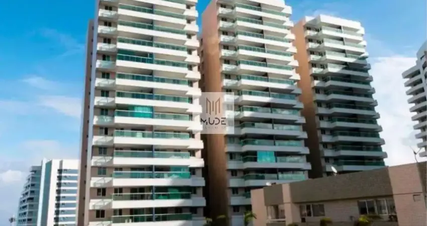 Paradise residence - apartamento 3/4 decorado com vista mar em salvador - a venda em armação