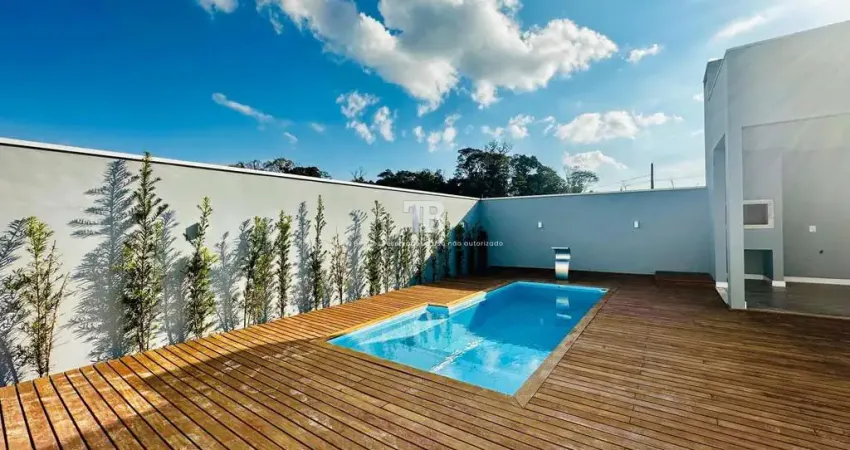 Casa nova com 3 quartos e piscina à venda no bairro Jardim Europa, Chapecó