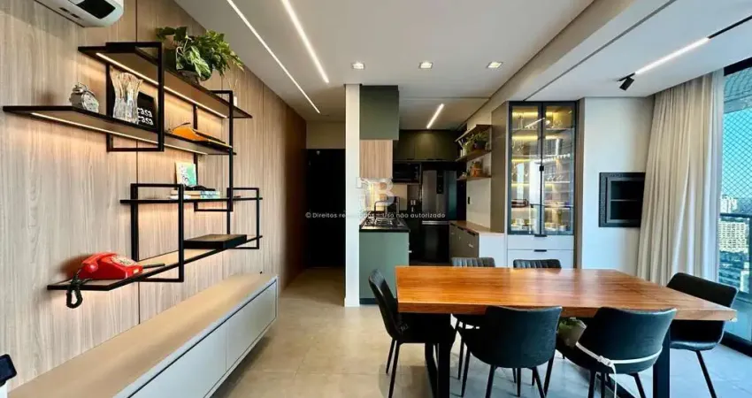 Garden semimobiliado com suíte e 2 vagas no Centro de Chapecó