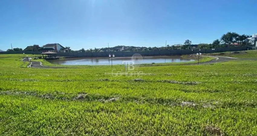 Terreno no condomínio fechado bouganville com vista do rio uruguai