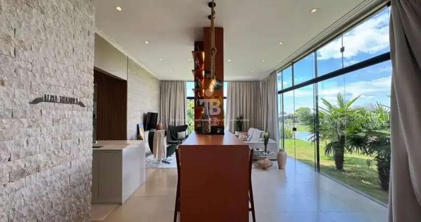 Casa semimobiliada com 4 quartos em condomínio no bouganville chapecó, sc