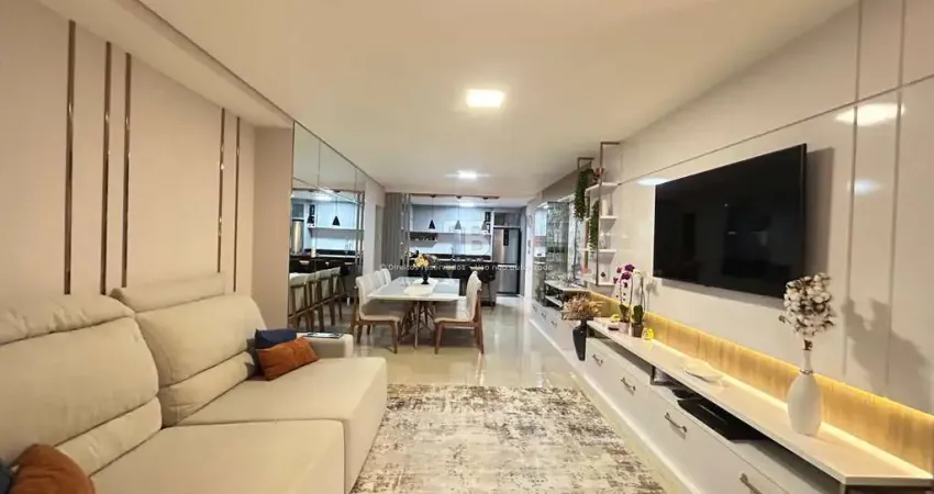 Apartamento com 3 suítes, 188 m² e 2 vagas no centro de chapecó sacada