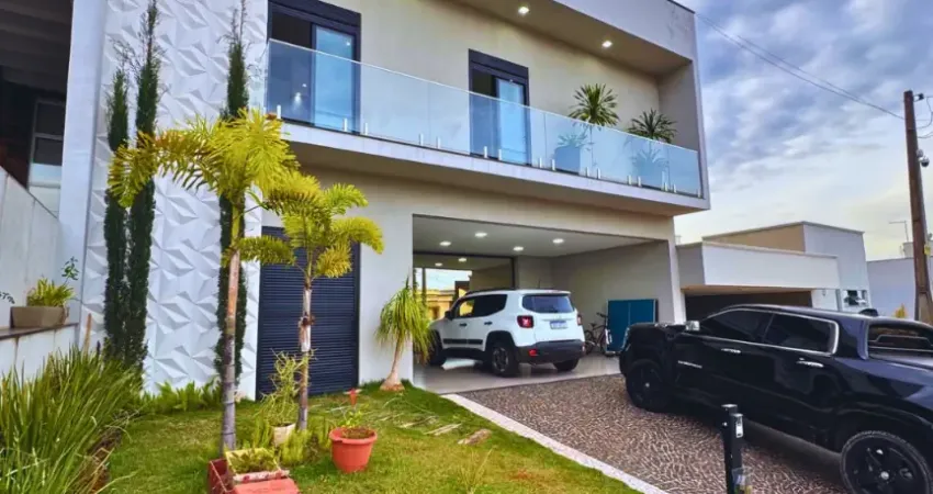 Linda casa com vista da cidade no condomínio village da serra