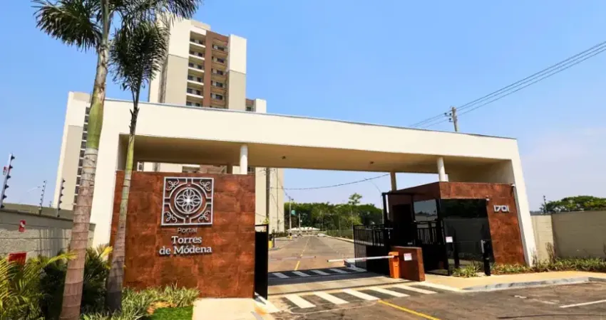 À venda | apartamento no condomínio portal torres de módena – mogi guaçu/sp