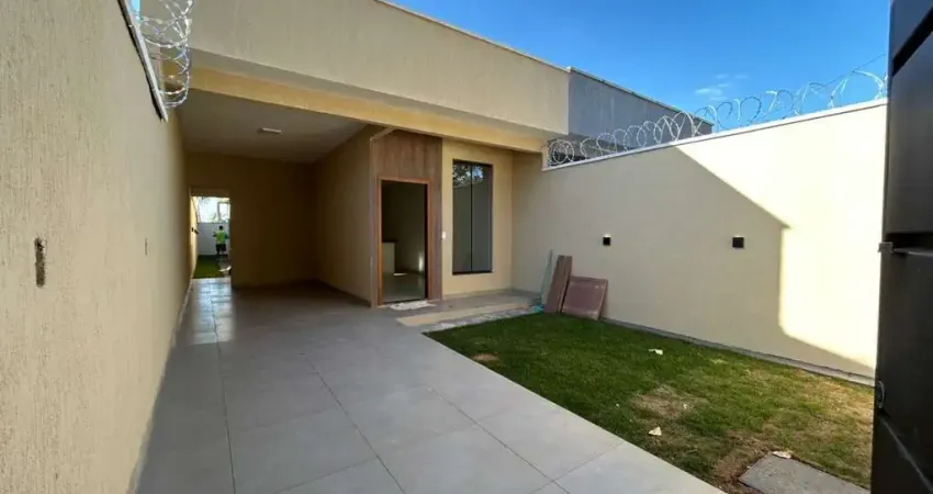 Casa para venda em aparecida de goiânia, chácaras são pedro, 3 dormitórios, 1 suíte, 2 banheiros, 1 vaga