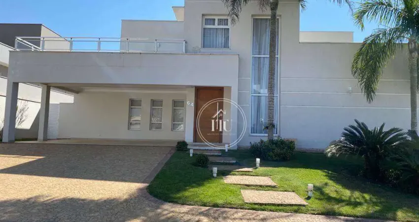 Casa com 3 quartos, 300 m² - venda por r$ 2.100.000 ou aluguel por r$ 8.715/mês - condominio fazenda palmeiras imperiais - salto/sp