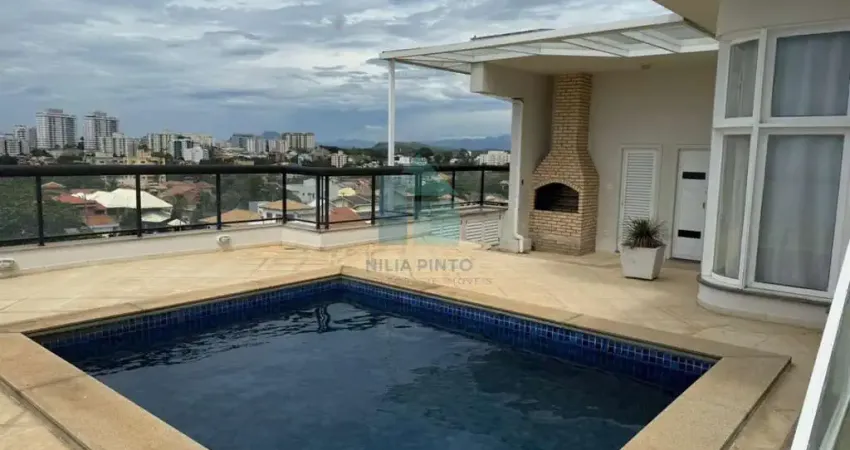 Cobertura para venda em macaé, cancela preta, 5 dormitórios, 4 suítes, 5 banheiros, 3 vagas
