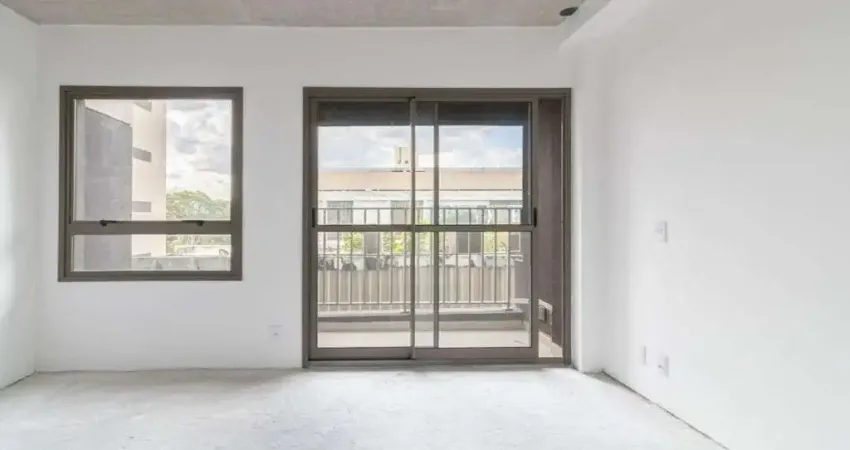 Excelente oportunidade! Apartamento à venda em Moema, São Paulo-SP, 1 quarto, 1 sala, 1 banheiro, 24,61 m² de área.