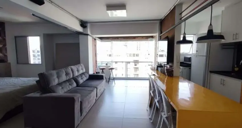 Apartamento à venda em Moema Índios, São Paulo-SP: 1 quarto, 1 banheiro, 1 vaga, 45m² de área!
