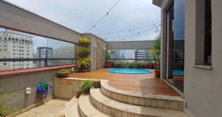 Excelente cobertura à venda em são paulo-sp, bairro saúde: 3 quartos, 1 suíte, 2 salas, 3 banheiros, 1 vaga, 160m²!
