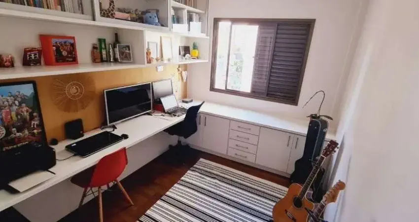 Apartamento à venda em São Paulo-SP, Bairro Vila Monte Alegre: 3 quartos, 1 suíte, 2 salas, 3 banheiros, 2 vagas, 109 m².