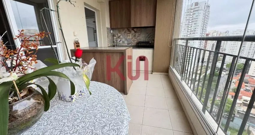 Apartamento de alto padrão com 3 quartos e suíte na chácara inglesa, são paulo-sp: 100m², 2 vagas - venda ou locação