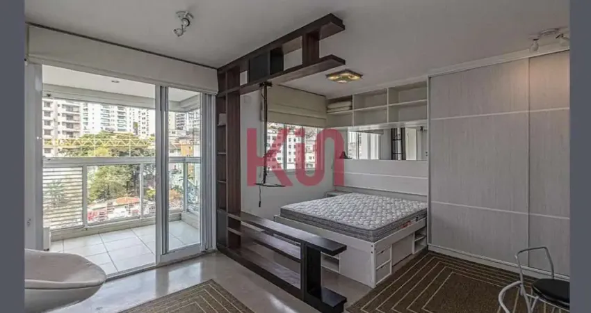 Studio de luxo no paraíso, são paulo-sp: 1 quarto, 1 suíte, 2 banheiros, 1 vaga de garagem, 53m² de puro conforto!