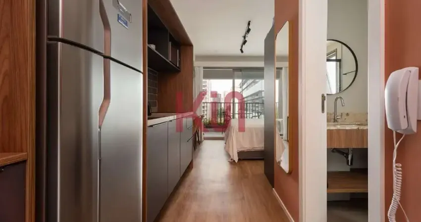 Studio de Luxo à Venda em Indianópolis, São Paulo-SP: 1 quarto, 1 banheiro, 30m² de puro requinte!
