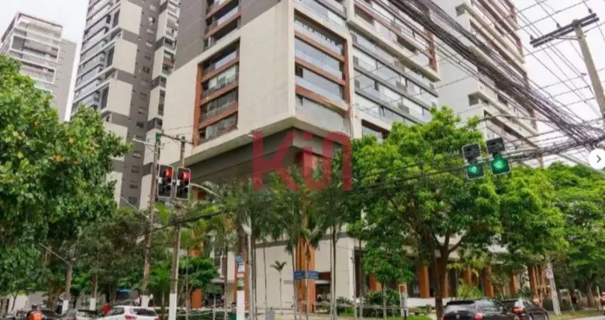 Apartamento para locação no brooklin, são paulo-sp: 1 quarto, 1 suíte, 1 vaga. aproveite!