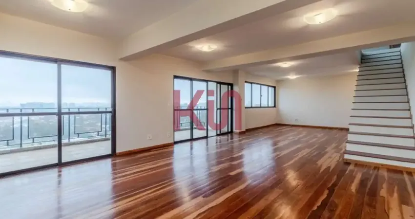 Imperdível cobertura de luxo à venda ou locação no morumbi, sp-sp: 4 quartos, 4 suítes, 3 salas, 5 banheiros, 3 vagas, 636m²