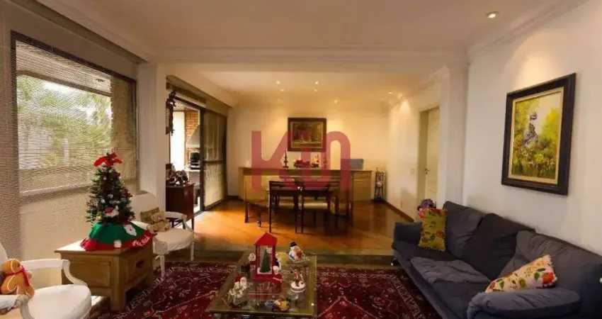 Luxuoso Apartamento de 4 Quartos e 3 Suítes no Real Parque, São Paulo-SP: 246m², 5 Banheiros e 4 Vagas de Garagem!
